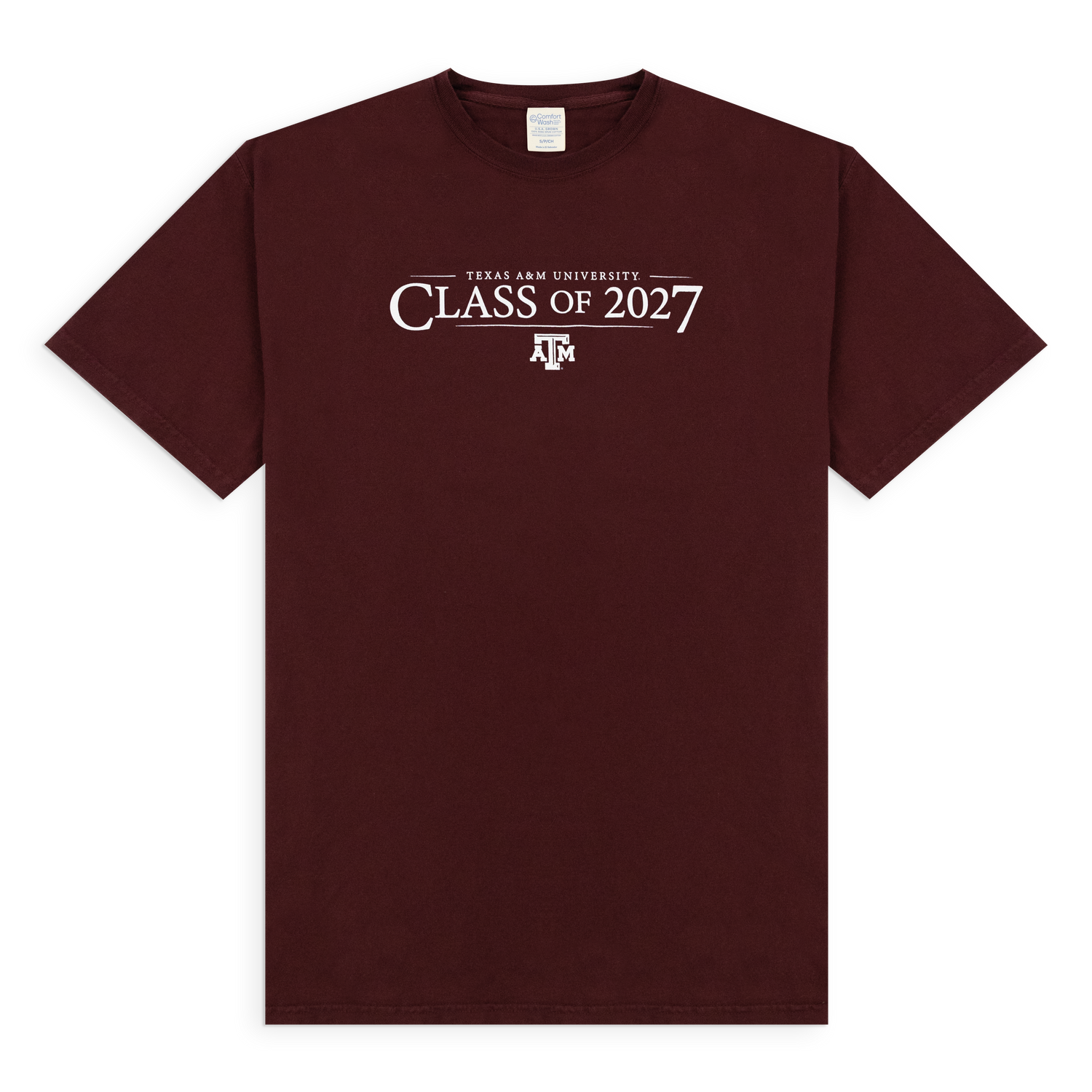 Texas A&M Class of 2027 Maroon T-Shirt