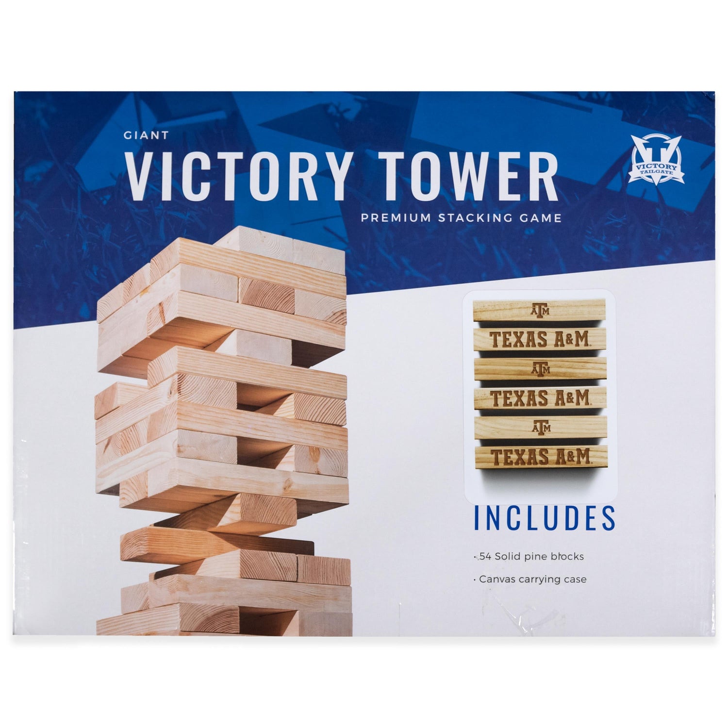 Texas A&M Giant Wooden Tumble Tower