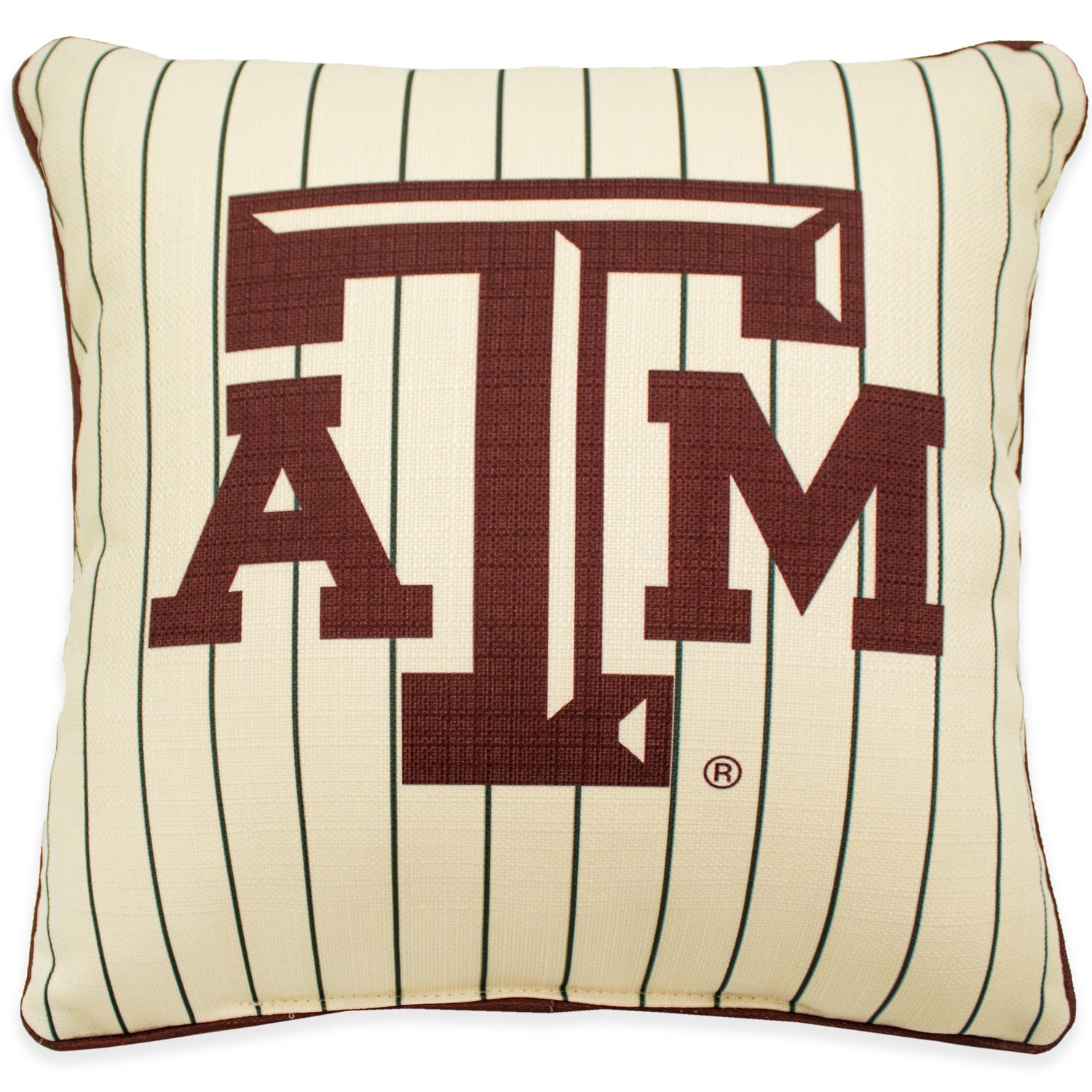 Texas A&M Pinstripe Pillow