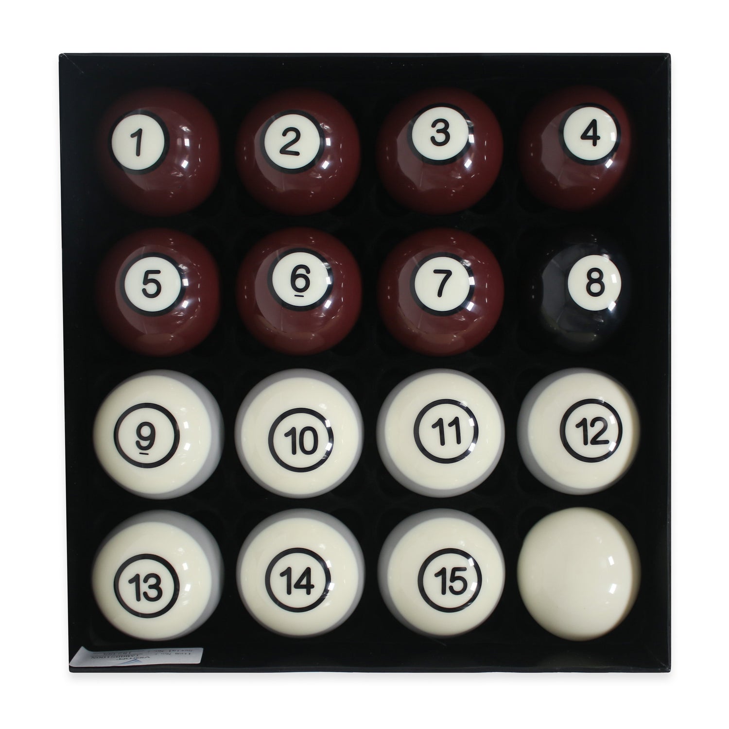 Texas Billiard Ball Set