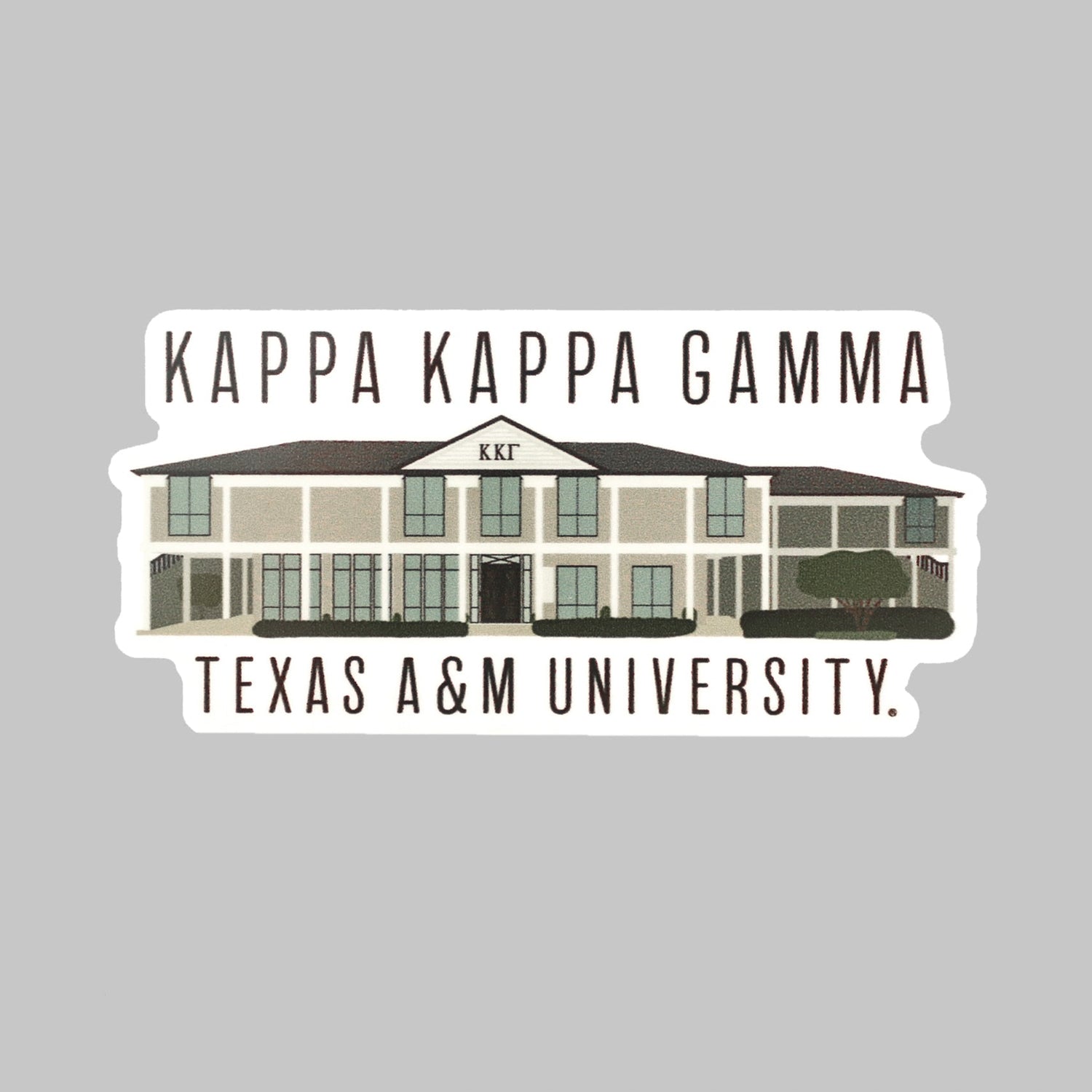 Texas A&M Kappa Kappa Gamma Dizzler Sticker