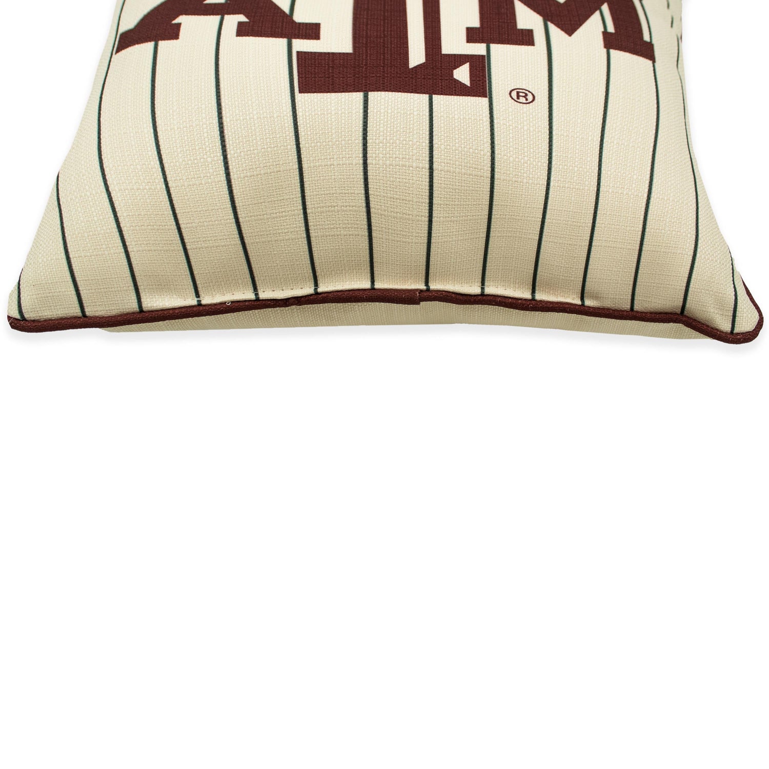 Texas A&M Pinstripe Pillow