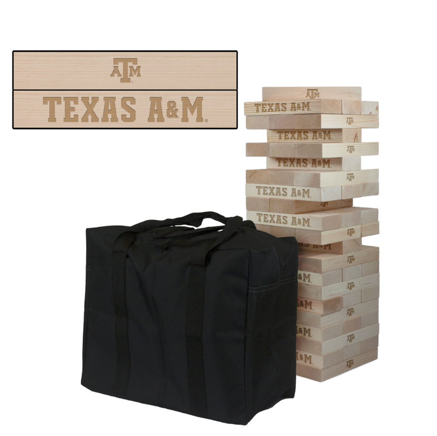 Texas A&M Giant Wooden Tumble Tower