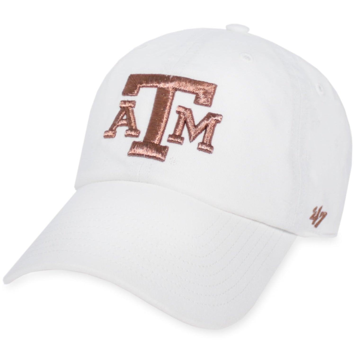 Texas A&M '47 Brand Rose Gold Clean Up Cap