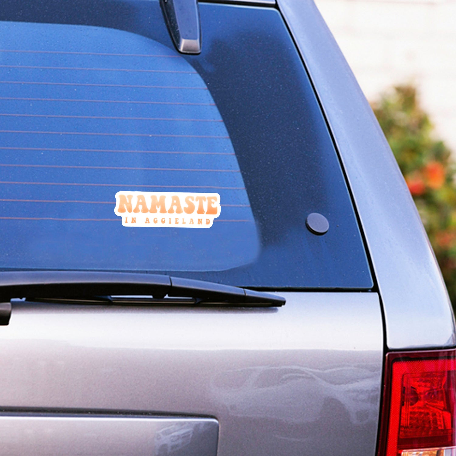 Namaste In Aggieland Dizzler Sticker