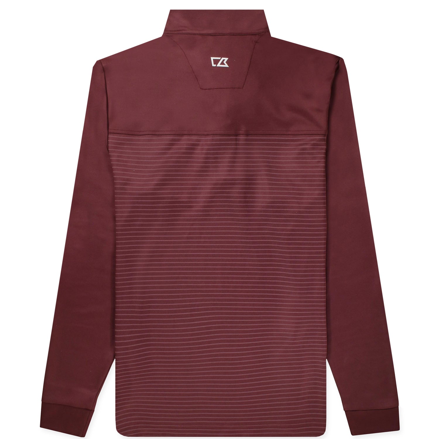 Texas A&M Cutter & Buck Traverse Stripe Half Zip