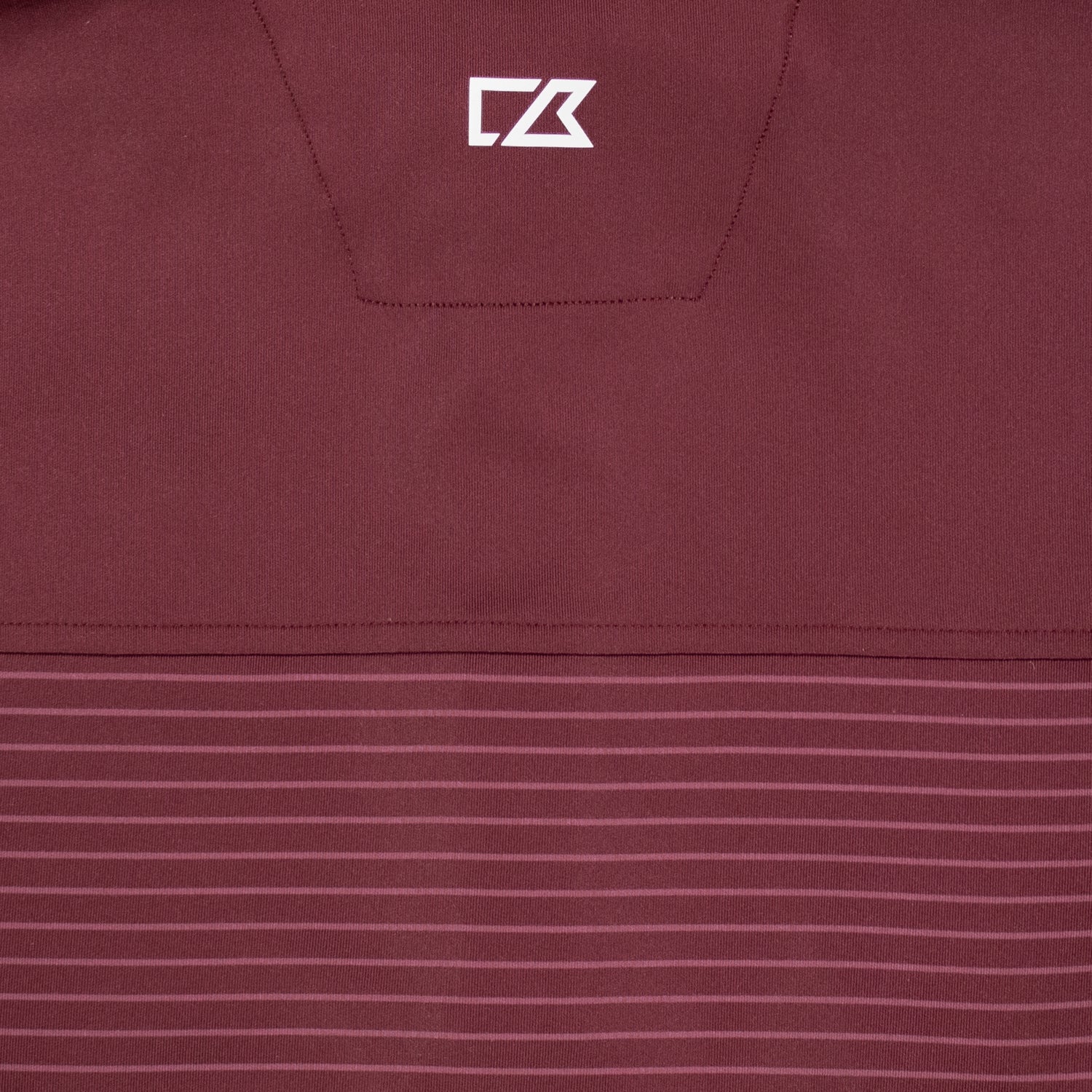 Texas A&M Cutter & Buck Traverse Stripe Half Zip