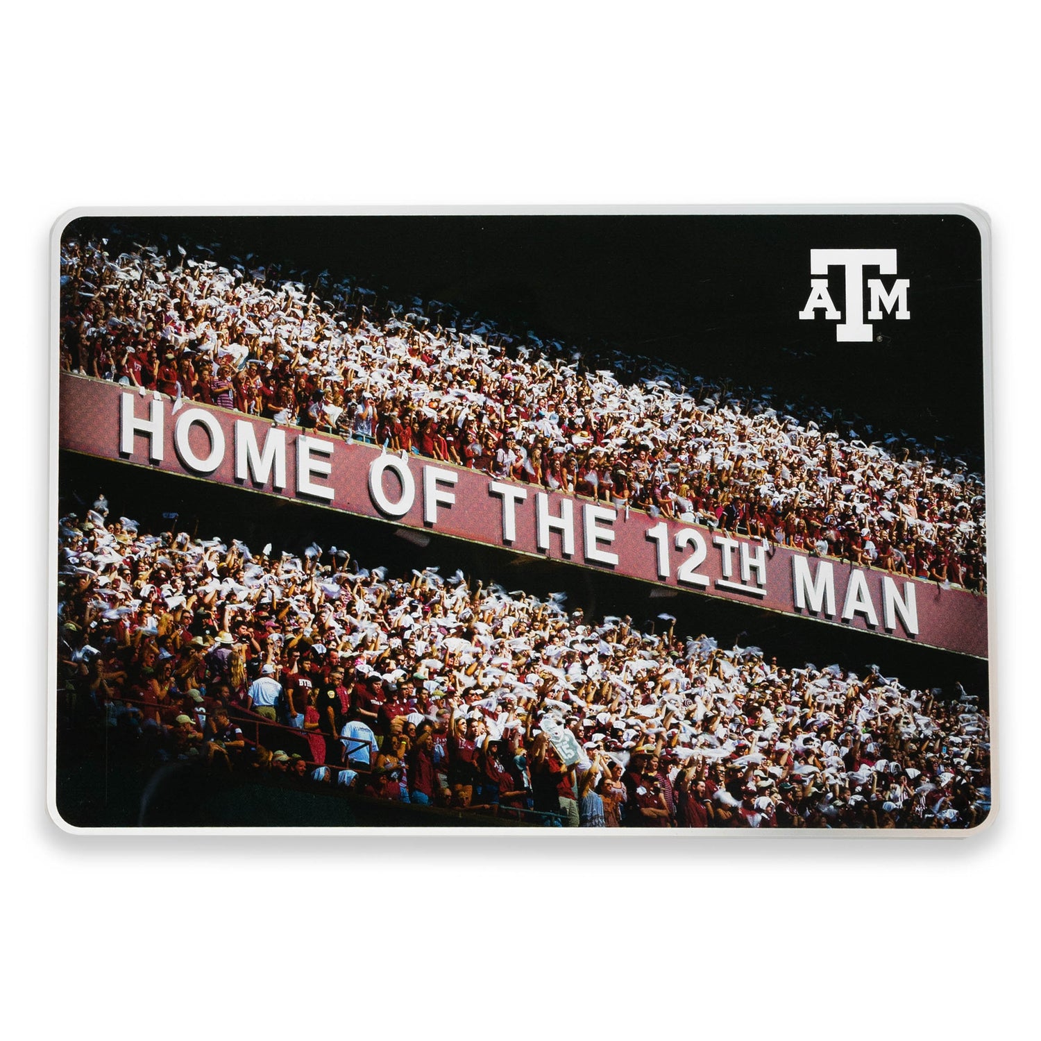 Texas A&M Home Of The 12th Man Acrylic Art Display