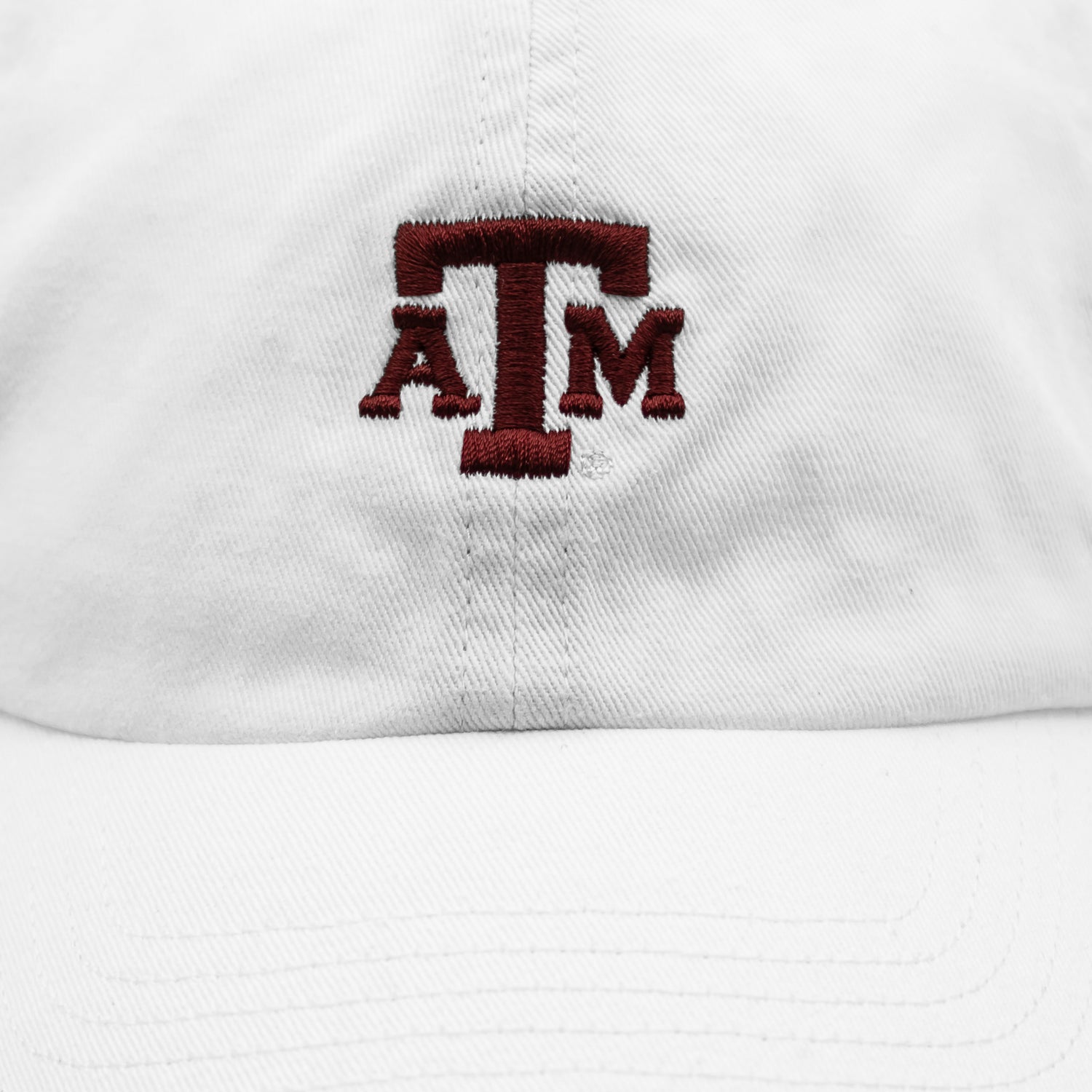 Texas A&M '47 Brand White Centerfield Block Hat