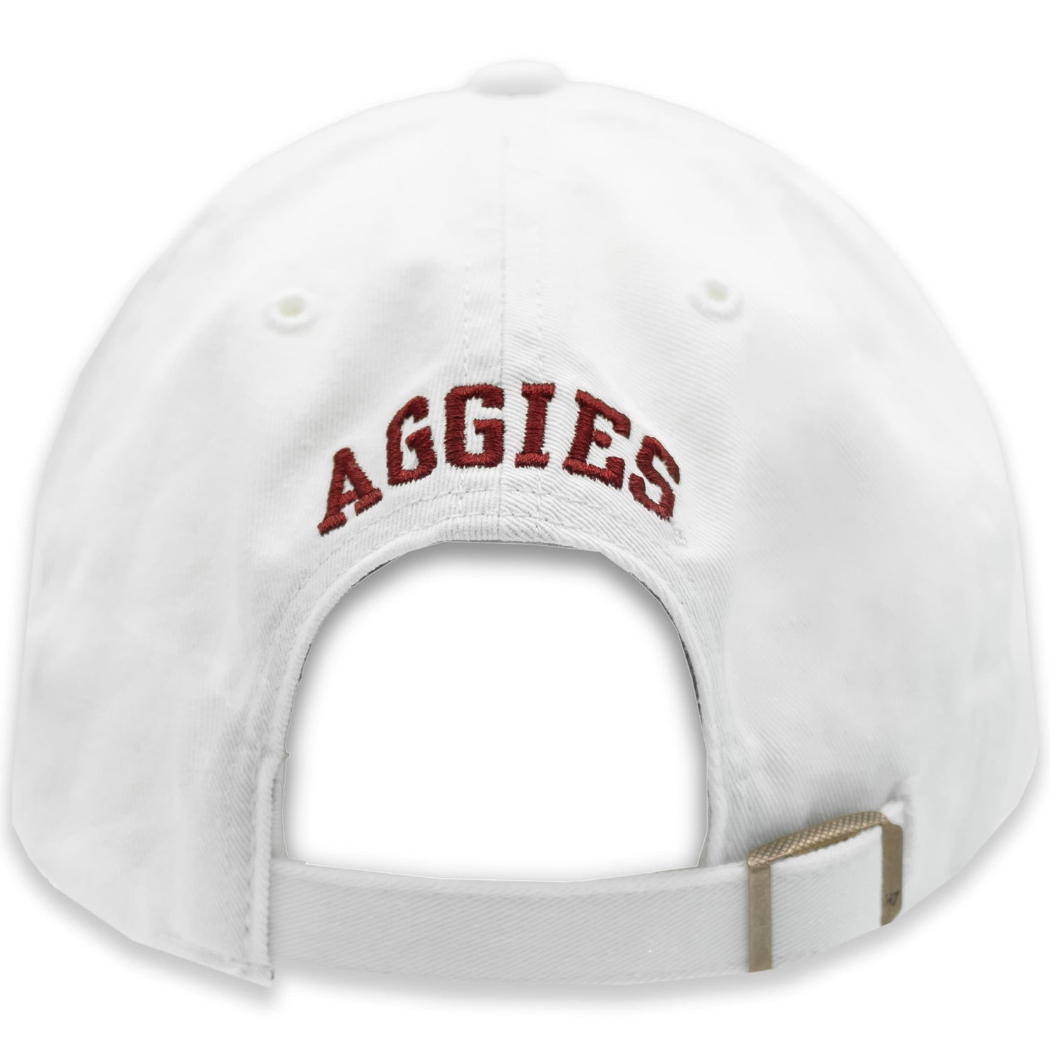 Texas A&M '47 Brand White Centerfield Block Hat