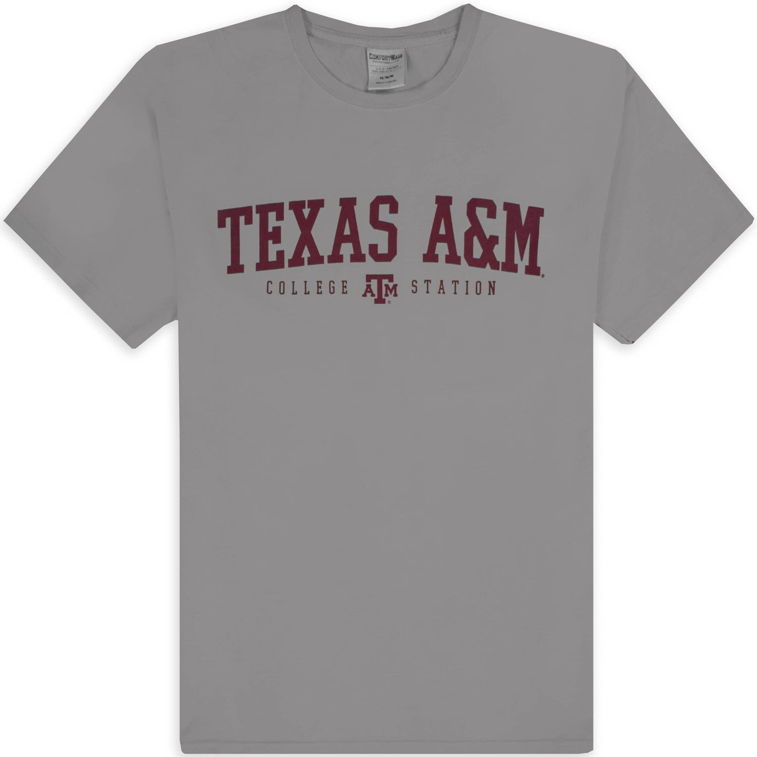 Texas A&M Aggie Basic Block Comfort Wash T-Shirt