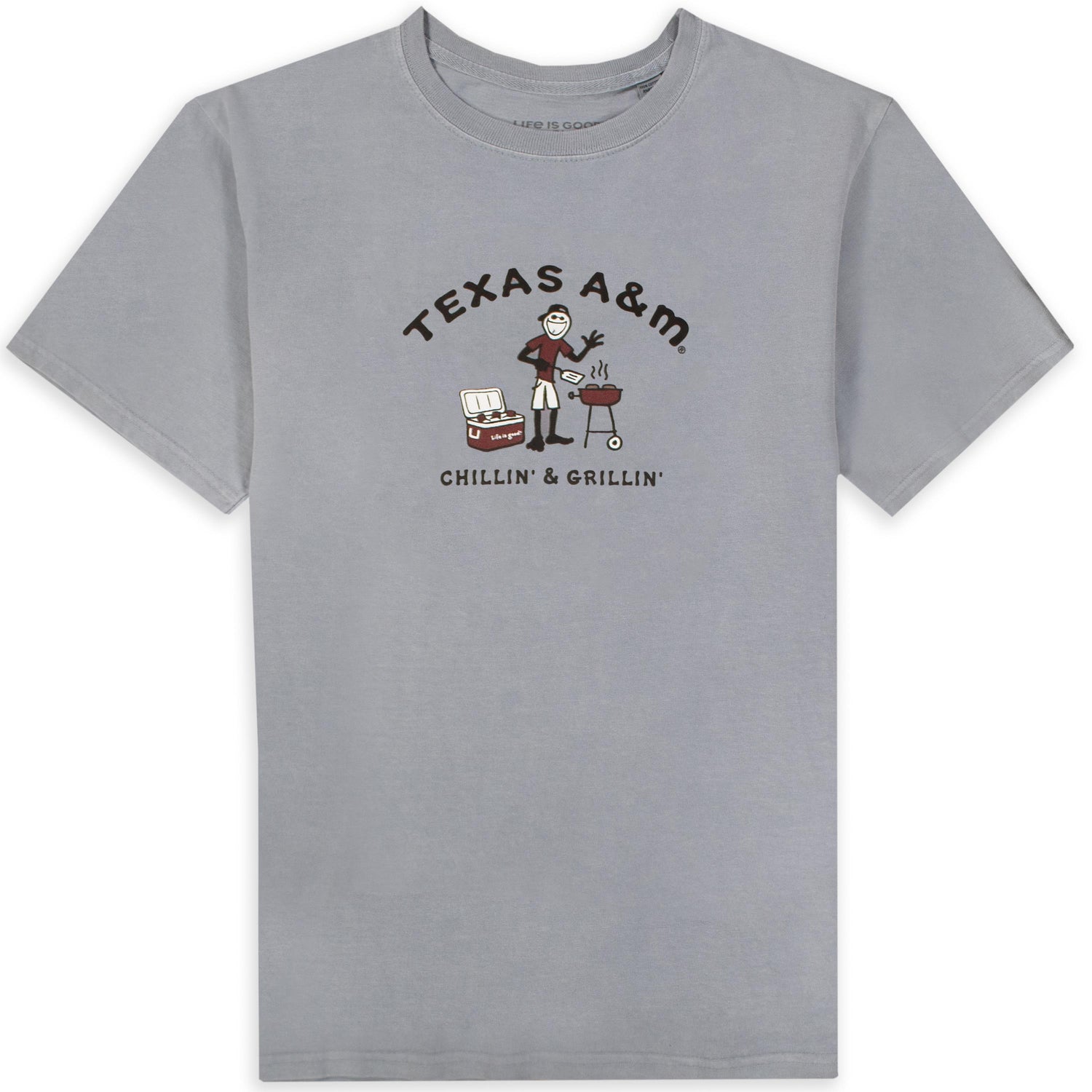 Texas A&M Life is Good Chillin' & Grillin' T-Shirt