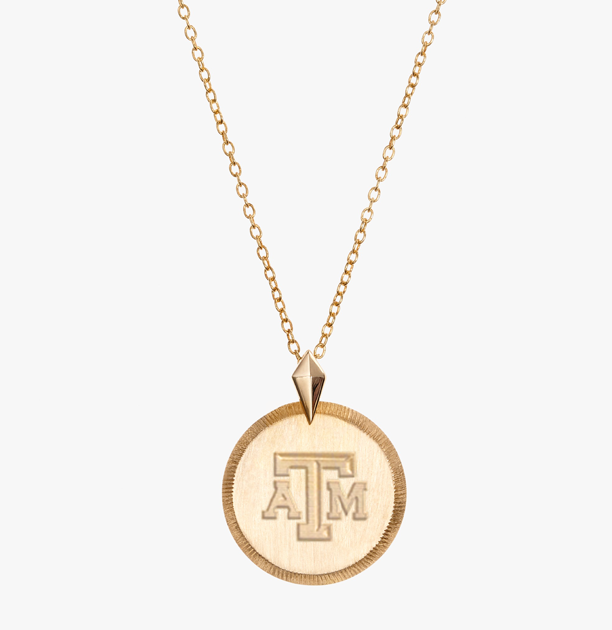 Texas A&M Kyle Cavan Florentine Petite ATM Necklace