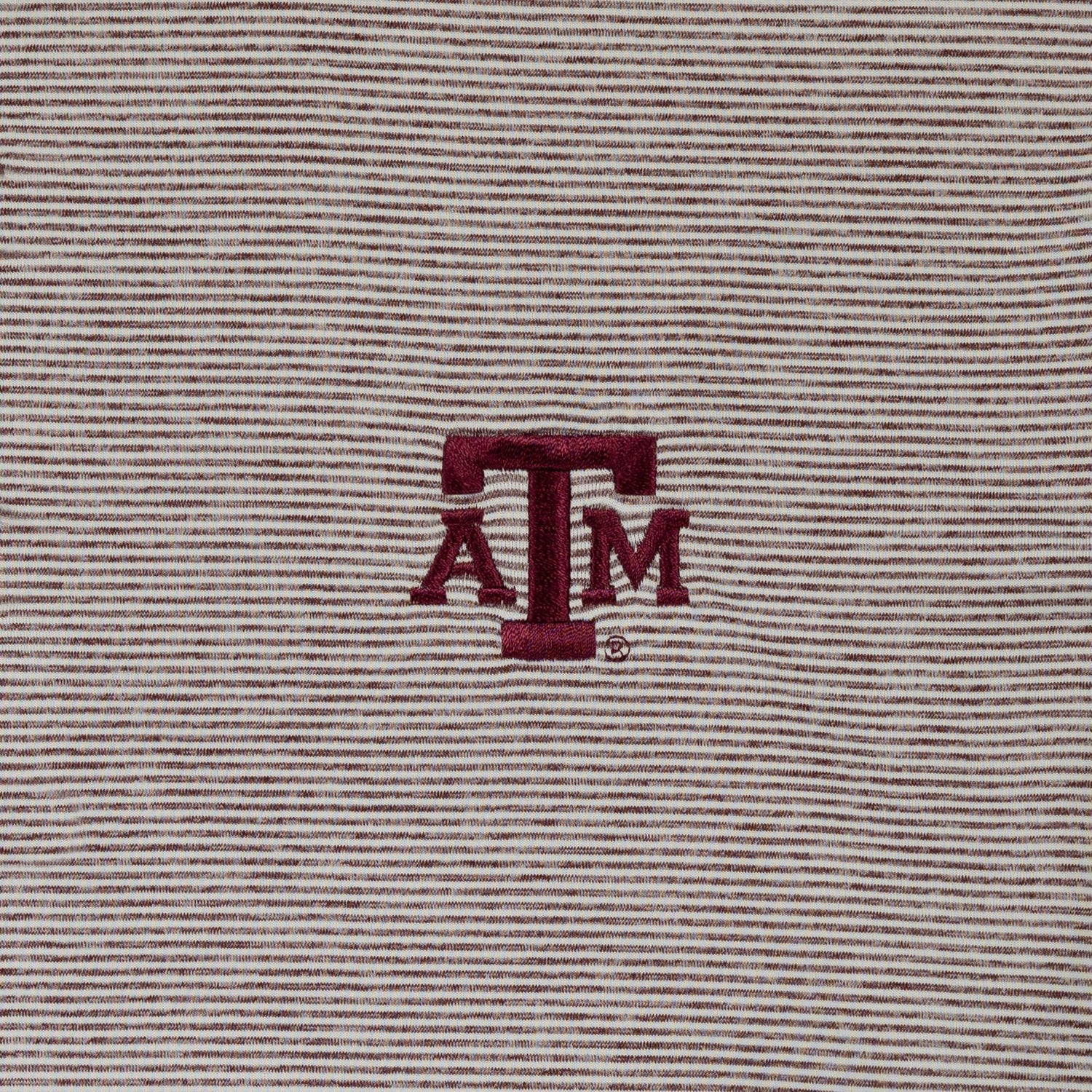 Texas A&M Johnnie-O Maroon Lyndon Performance Polo