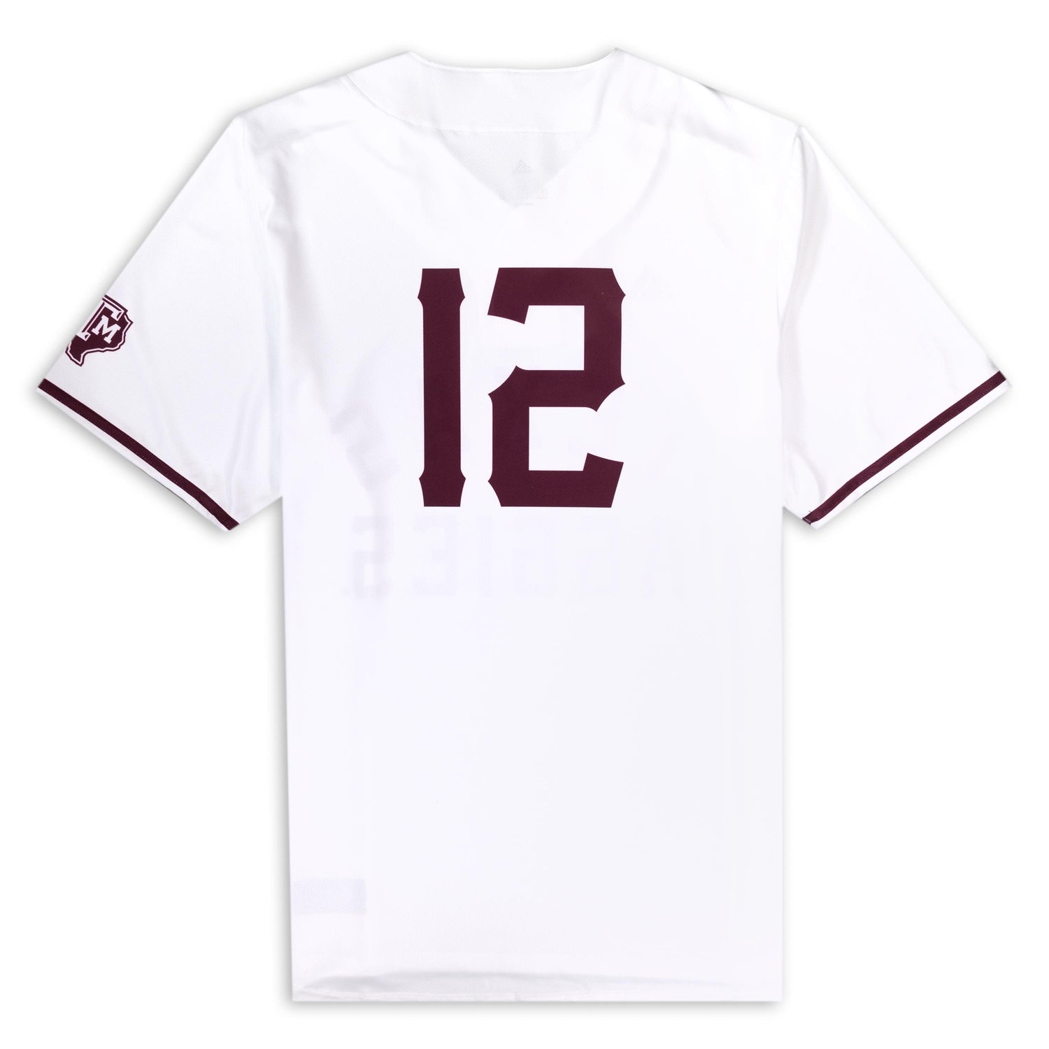 Texas A&M Aggies adidas Replica Baseball Jersey - Maroon