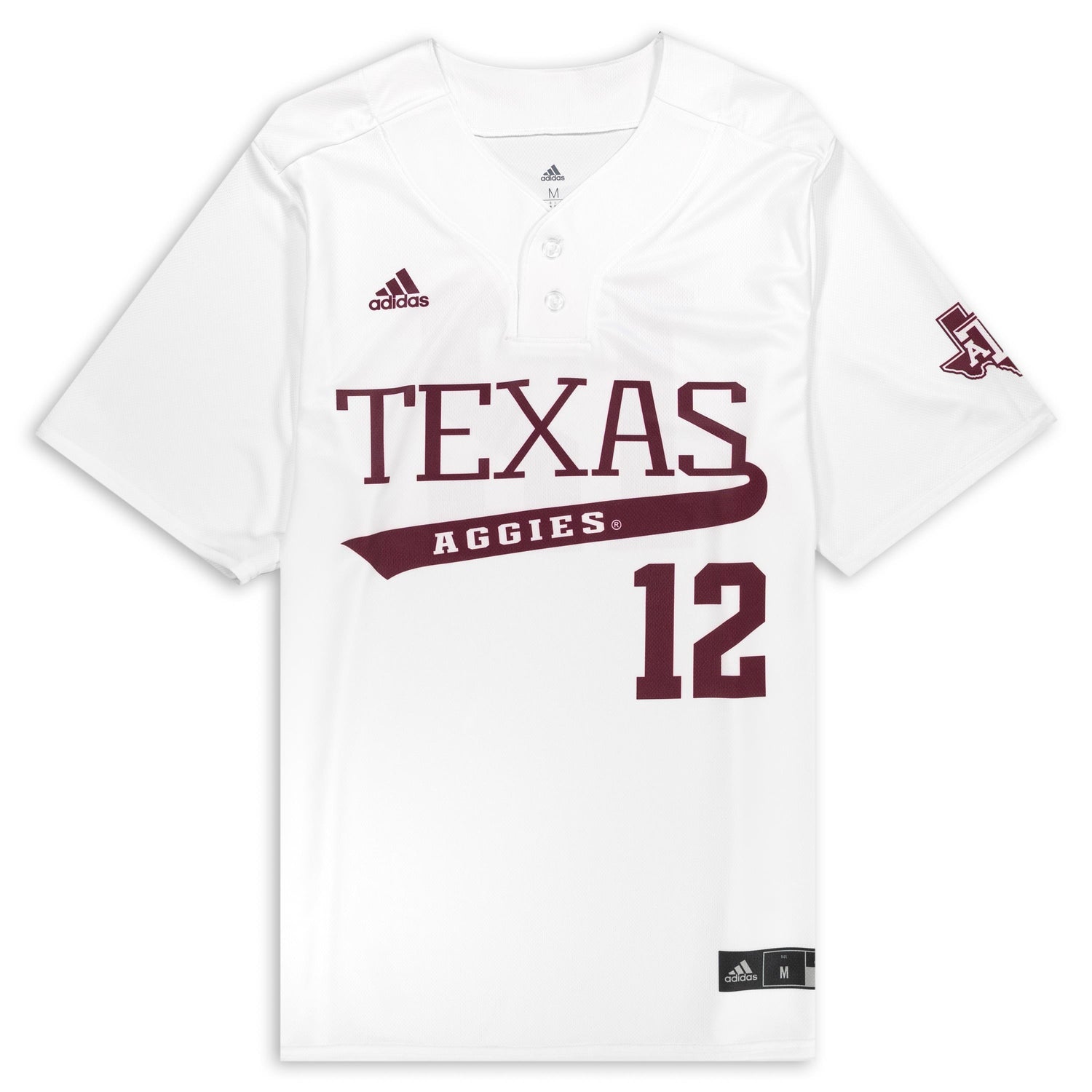 Texas A&M Aggies adidas Replica Baseball Jersey - Maroon