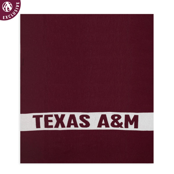 Licensed Texas A&M store University Blanket Maroon and White Blanket Texas Aggies Blanket Texas Aggies Birth Information Aggies Adult Blanket