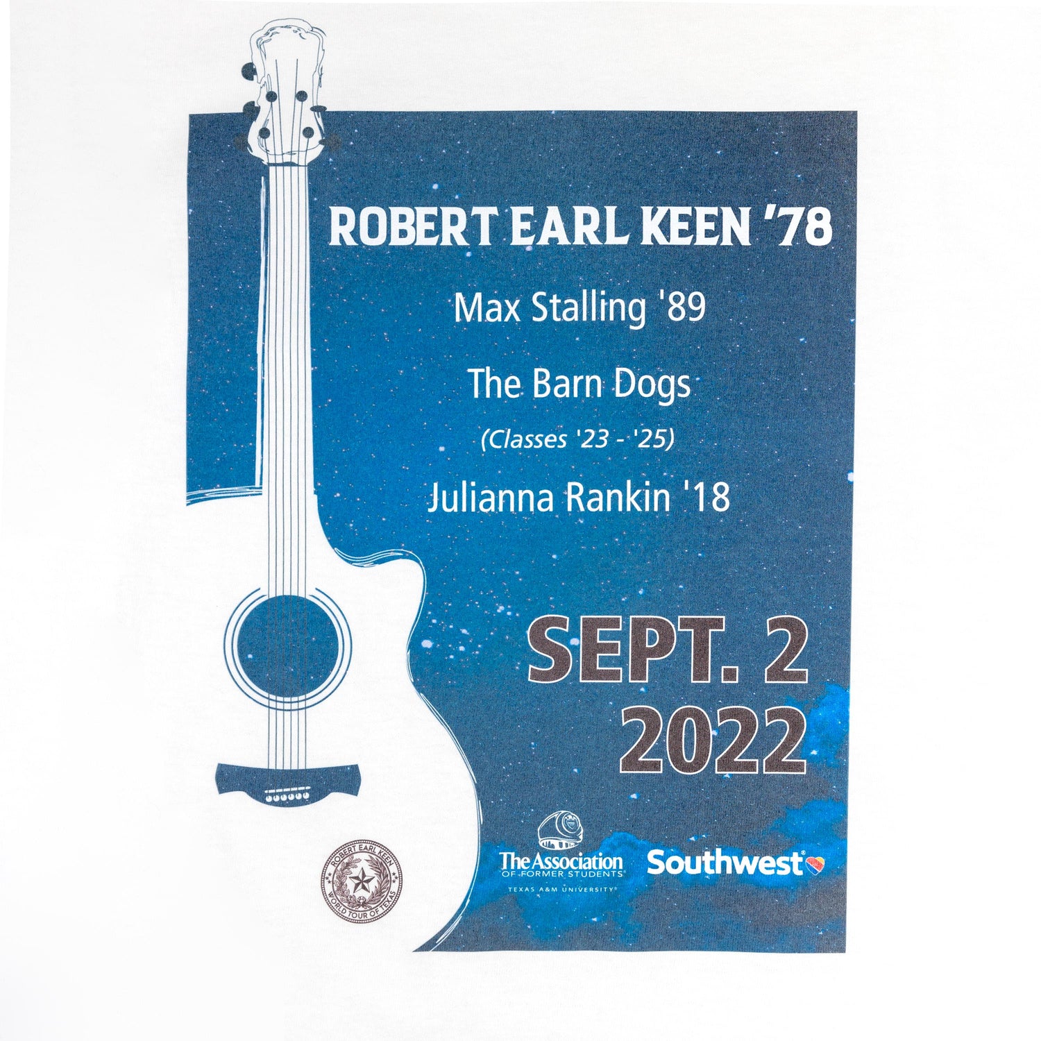 Robert Earl Keen Aggie Park