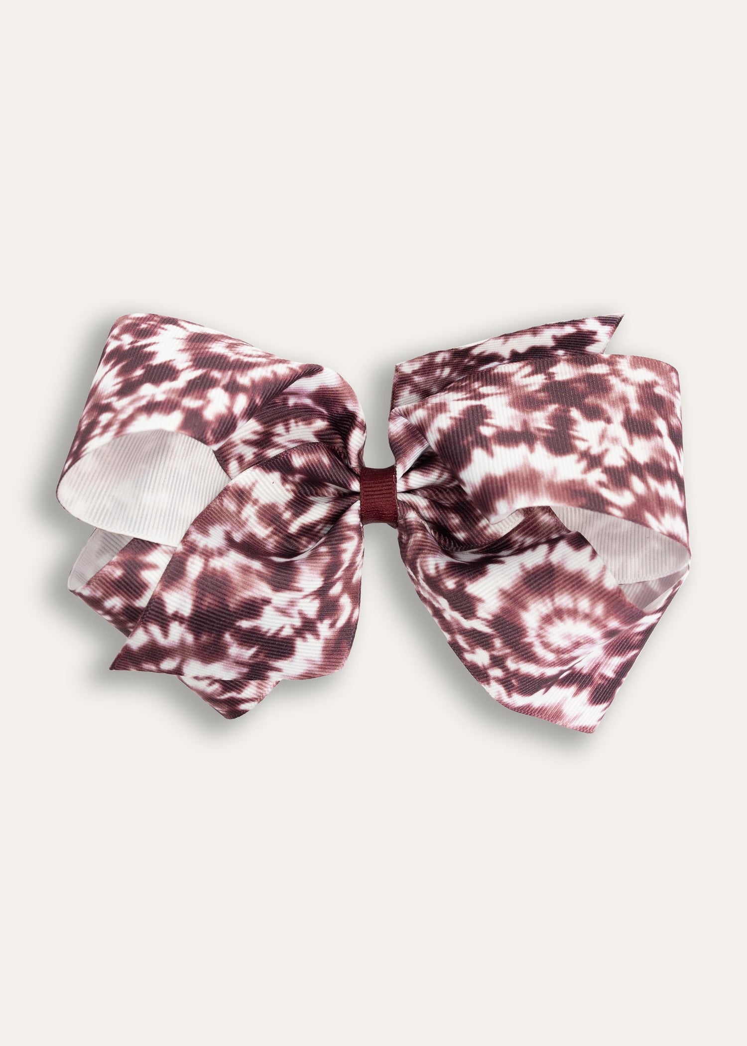 Texas A&M Maroon Tie Dye Bow