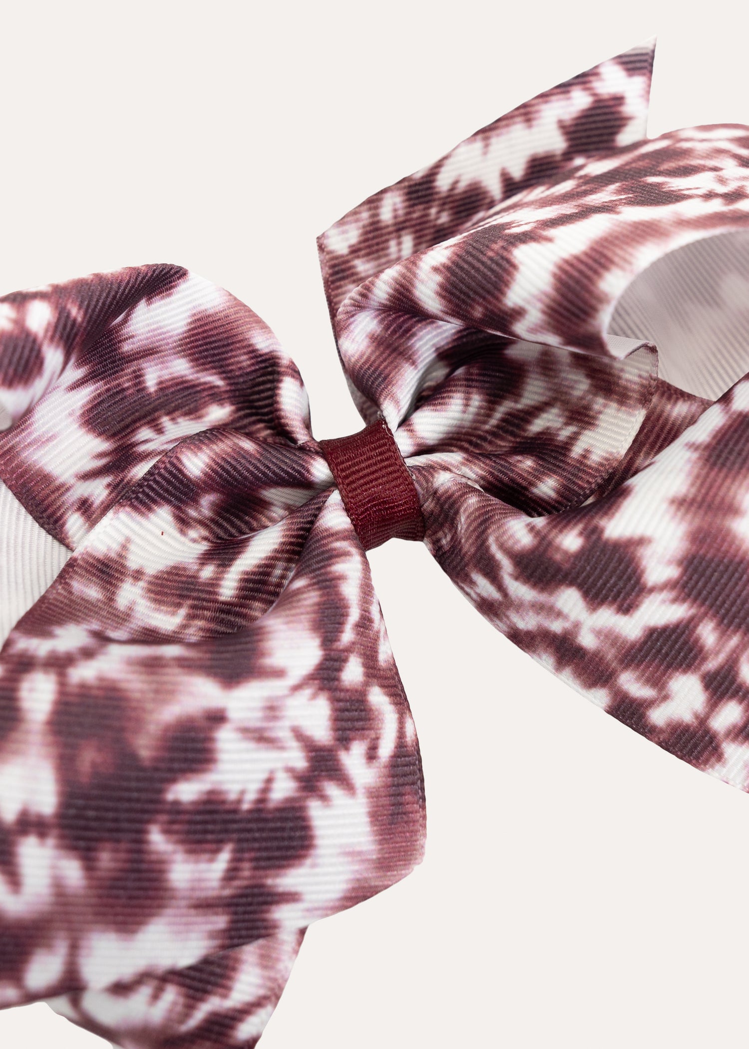 Texas A&M Maroon Tie Dye Bow